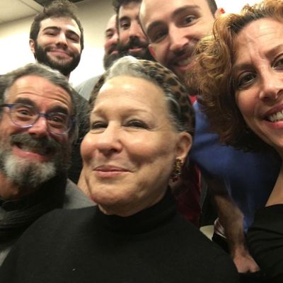 Chris Massimine with Bette Midler. Photo