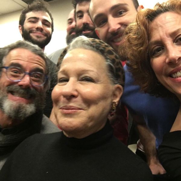 Chris Massimine with Bette Midler. Photo