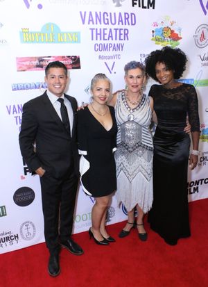 Luis Crespo, Luz Miranda Crespo, Jessica Sporn, Janeece Freeman Clark at Vanguard Theater Company's Gala on November 3, 2018. @ BroadwayWorld Luis Crespo, Luz Miranda Crespo, Jessica Sporn, Janeece Freeman Clark at Vanguard The Photo