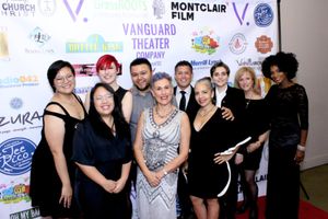 The artists of TeeRico by Lin-Manuel Miranda at Vanguard Theater Company's Gala on November 3, 2018. @ BroadwayWorld The artists of TeeRico by Lin-Manuel Miranda at Vanguard Theater Company's Gala on No Photo