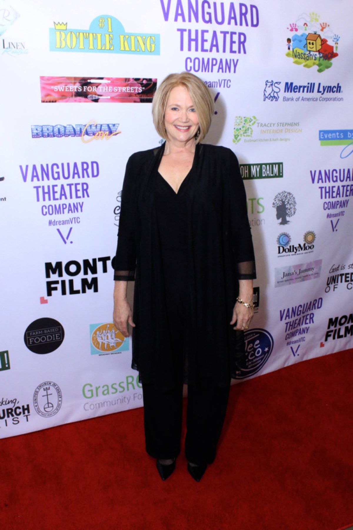 Geraldine Leer of Manifest NBC at Vanguard Theater Company's Gala on November 3, 2018. at 
