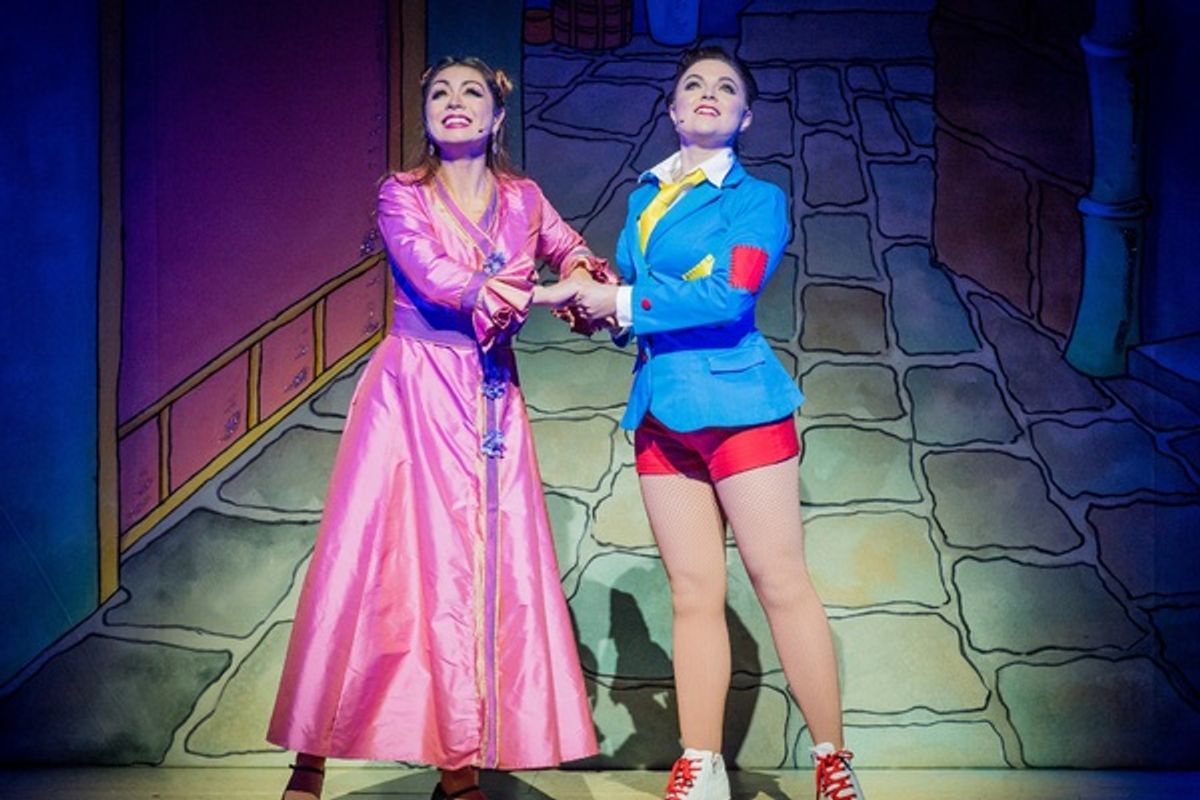 Julie Yammanee and Gemma Sutton at 