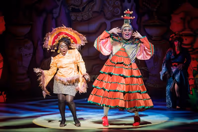 Tameka Empson and Clive Rowe Photo