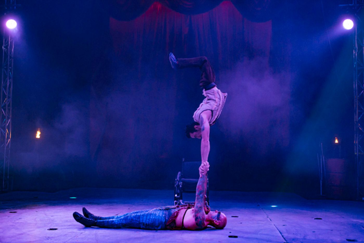 Photo Flash: First Look at Rafael and Alan in CIRQUE BERSERK Photo Flash: First Look at Rafael and Alan in CIRQUE BERSERK Image
