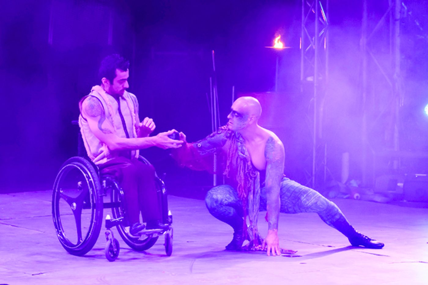 Photo Flash: First Look at Rafael and Alan in CIRQUE BERSERK Photo Flash: First Look at Rafael and Alan in CIRQUE BERSERK Image