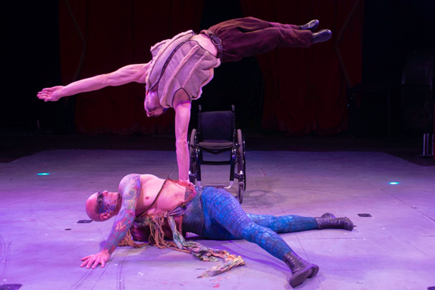 Photo Flash: First Look at Rafael and Alan in CIRQUE BERSERK Photo Flash: First Look at Rafael and Alan in CIRQUE BERSERK Image