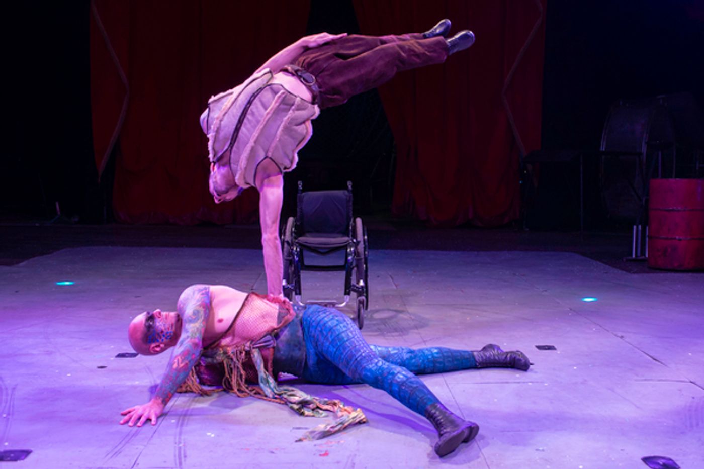 Photo Flash: First Look at Rafael and Alan in CIRQUE BERSERK Photo Flash: First Look at Rafael and Alan in CIRQUE BERSERK Image