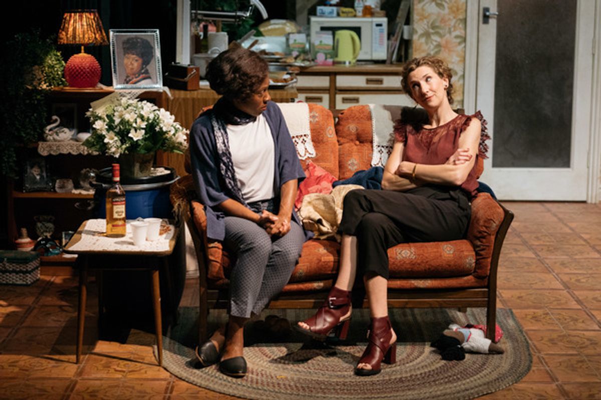 Natasha Gordon and Hattie Ladbury at 