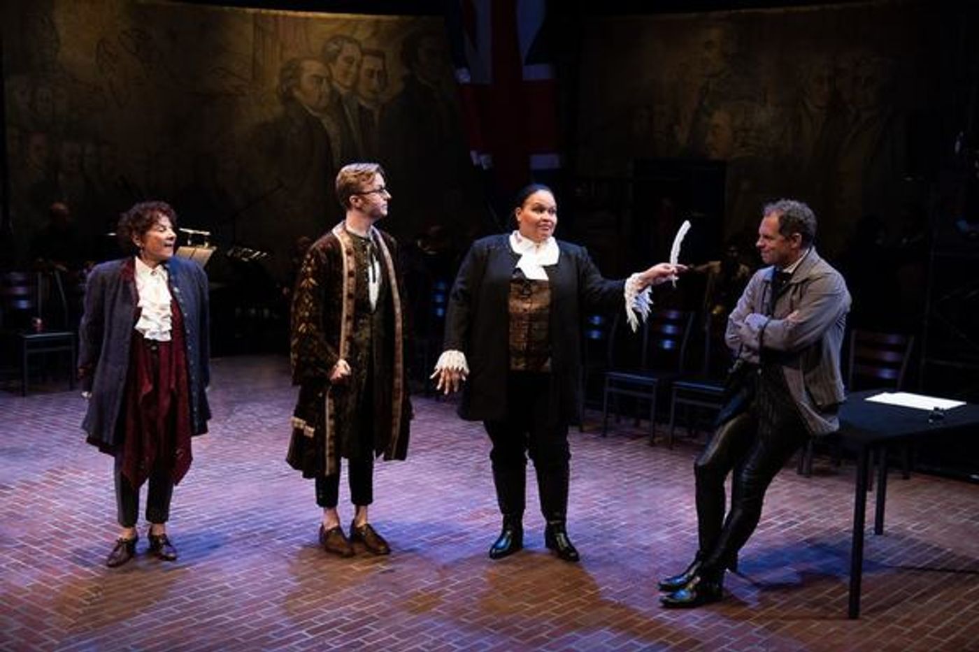 Photo Flash: Get A First Look At New Repertory Theatre's Gender-Bent Production Of 1776  Image