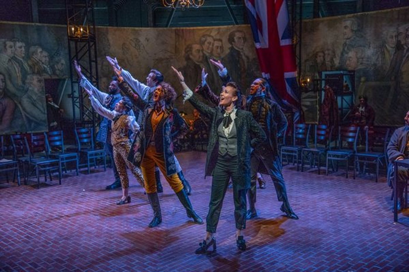 Photo Flash: Get A First Look At New Repertory Theatre's Gender-Bent Production Of 1776  Image