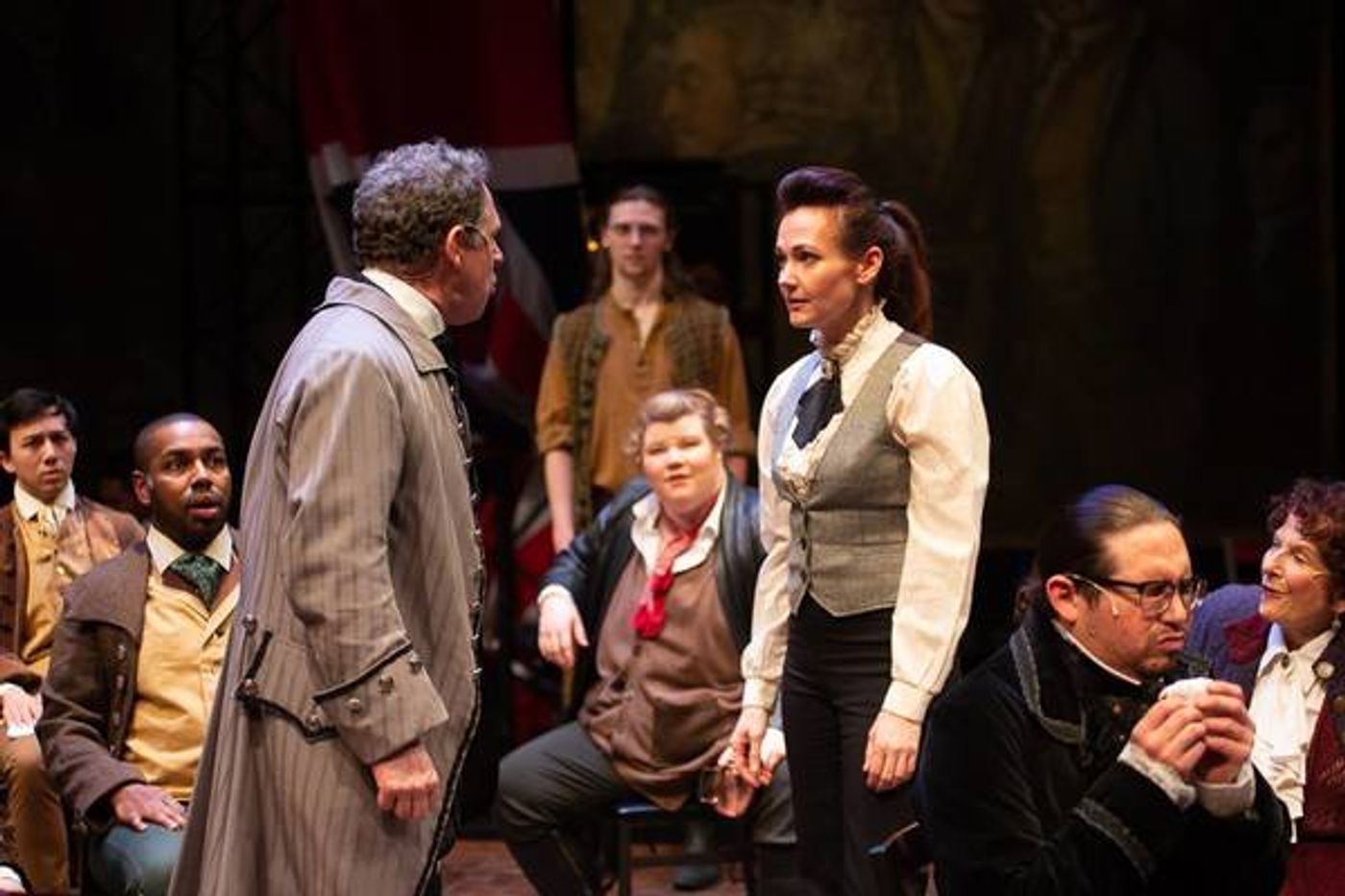 Photo Flash: Get A First Look At New Repertory Theatre's Gender-Bent Production Of 1776  Image
