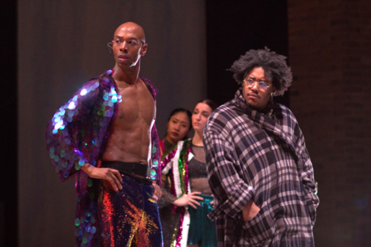 Alexandria Danielle King ( As Sierra Jones), Anthony Vaughn Merchant (as Ebenezer Scrooge) at 