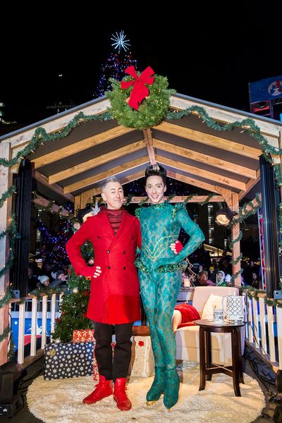 Alan Cumming, Johnny Weir Photo