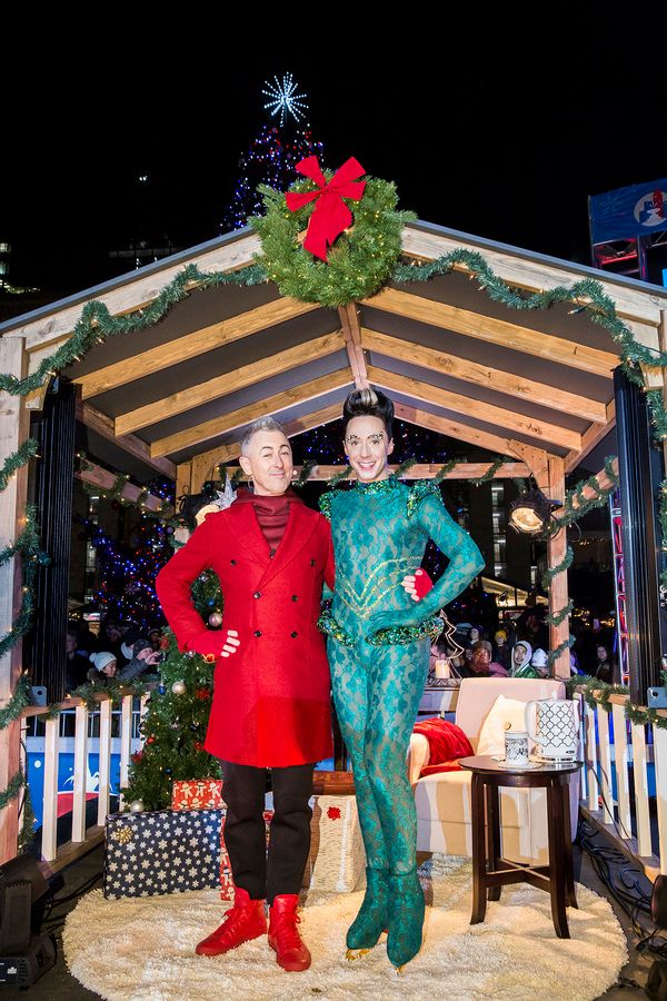 Alan Cumming, Johnny Weir Photo