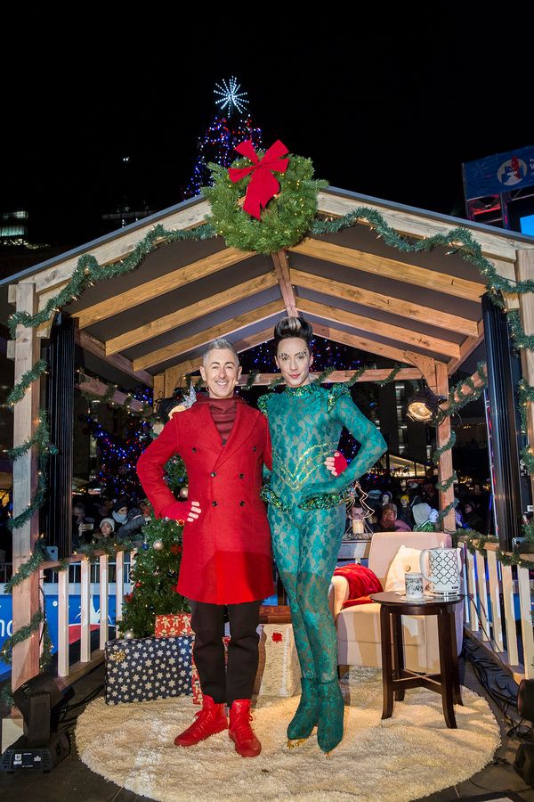 Alan Cumming, Johnny Weir Photo