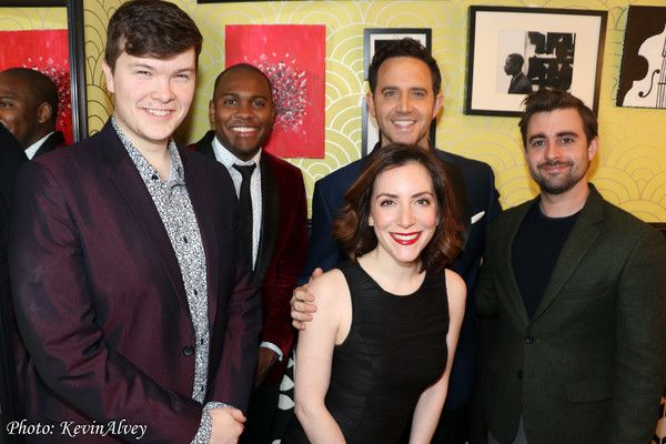 Dan Chmielinski, Bryan Carter, Jessica Fontana, Santino-Fontana, Chris Pattishall Photo