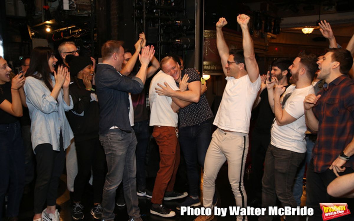 Ryan Worsing with cast  at 