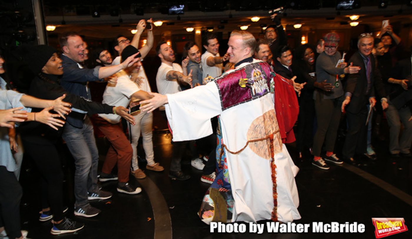 Photo Coverage: Ryan Worsing Receives the Legacy Robe for THE CHER SHOW  Image