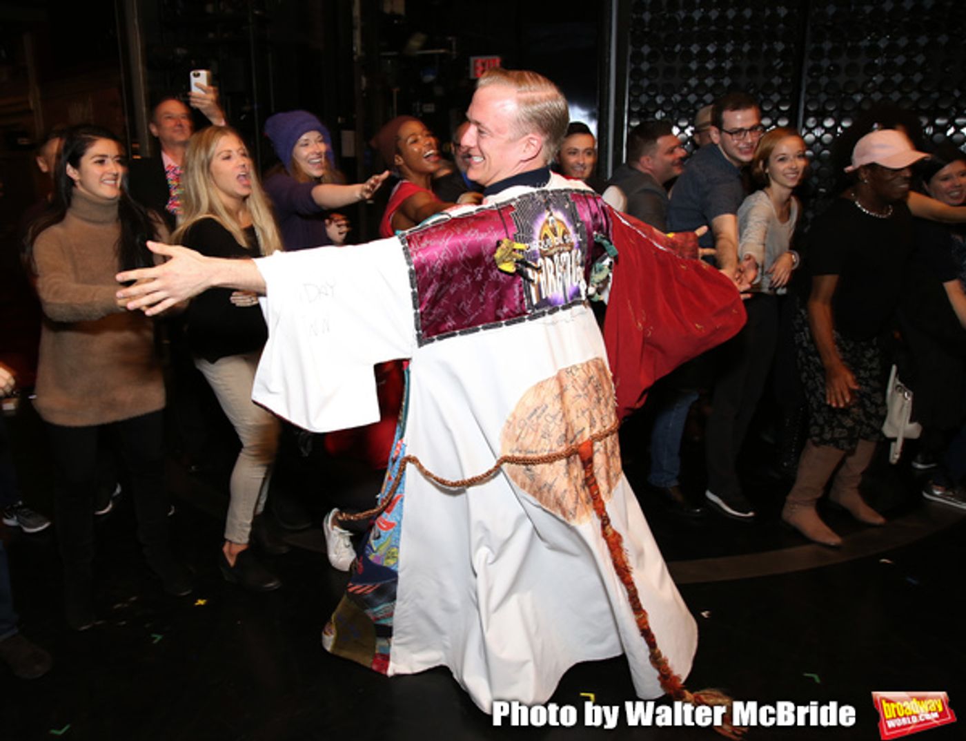Photo Coverage: Ryan Worsing Receives the Legacy Robe for THE CHER SHOW  Image