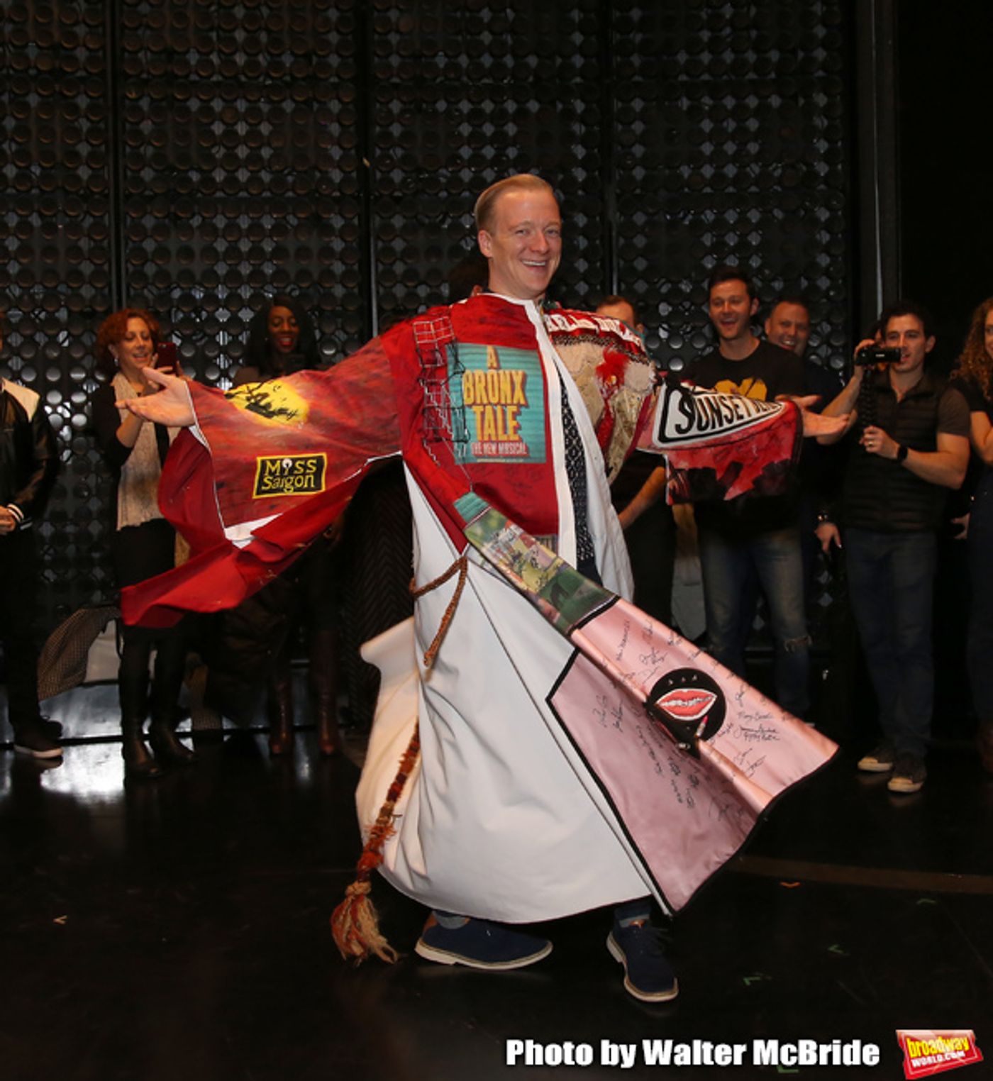 Photo Coverage: Ryan Worsing Receives the Legacy Robe for THE CHER SHOW  Image