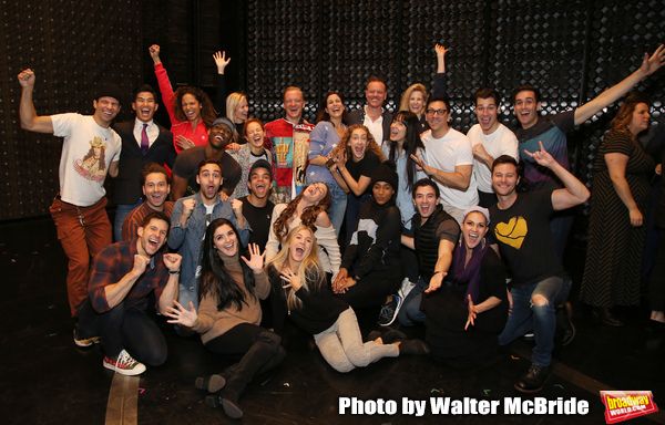 Ryan Worsing with the cast  Photo