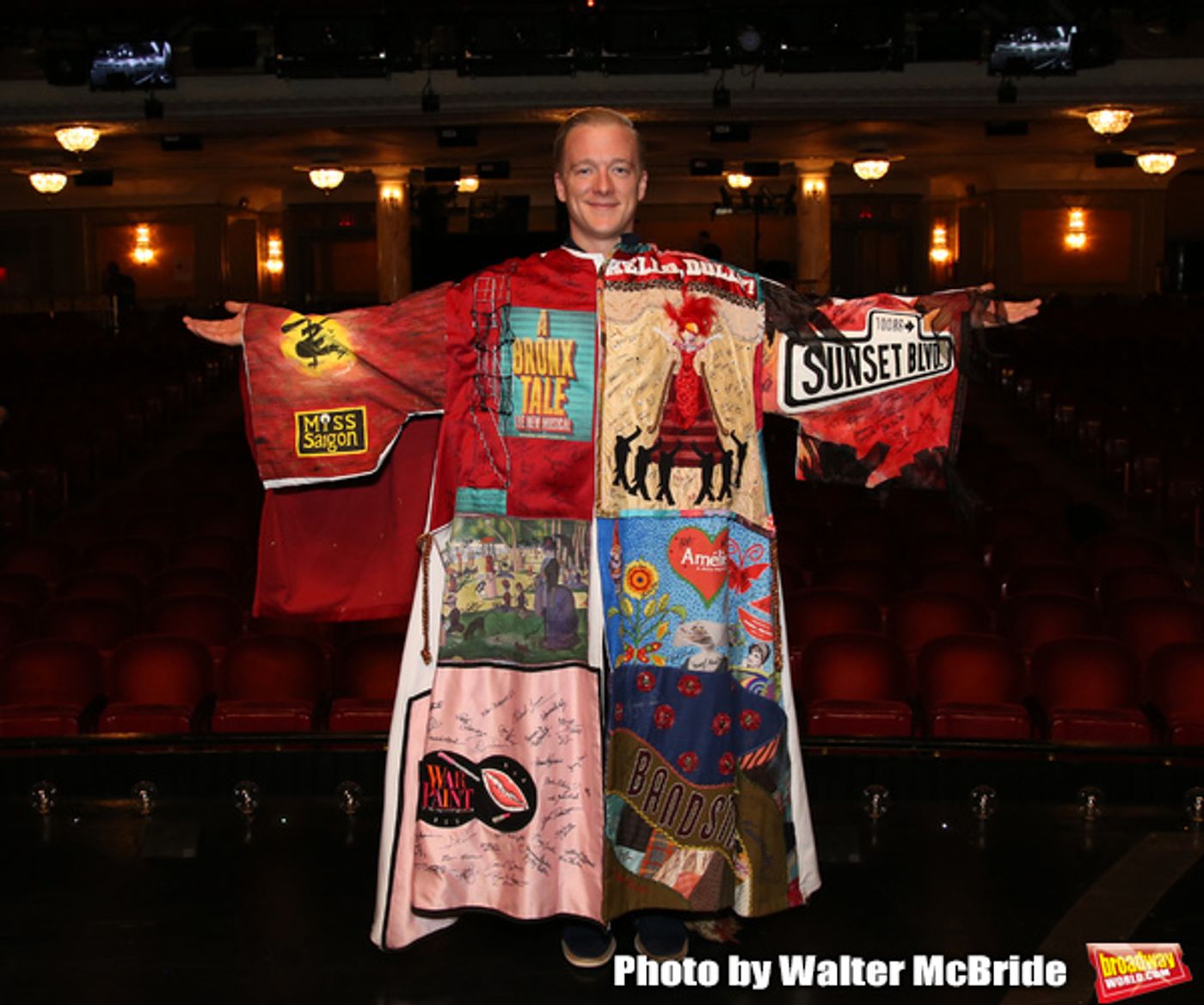 Photo Coverage: Ryan Worsing Receives the Legacy Robe for THE CHER SHOW  Image