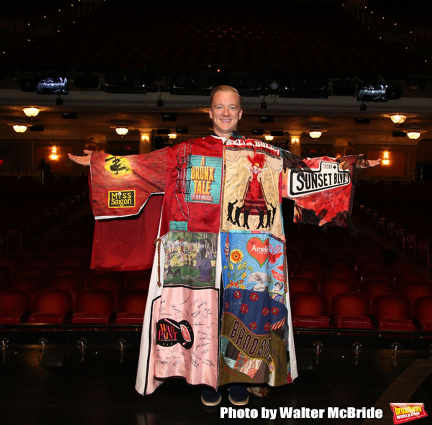 Photo Coverage: Ryan Worsing Receives the Legacy Robe for THE CHER SHOW  Image