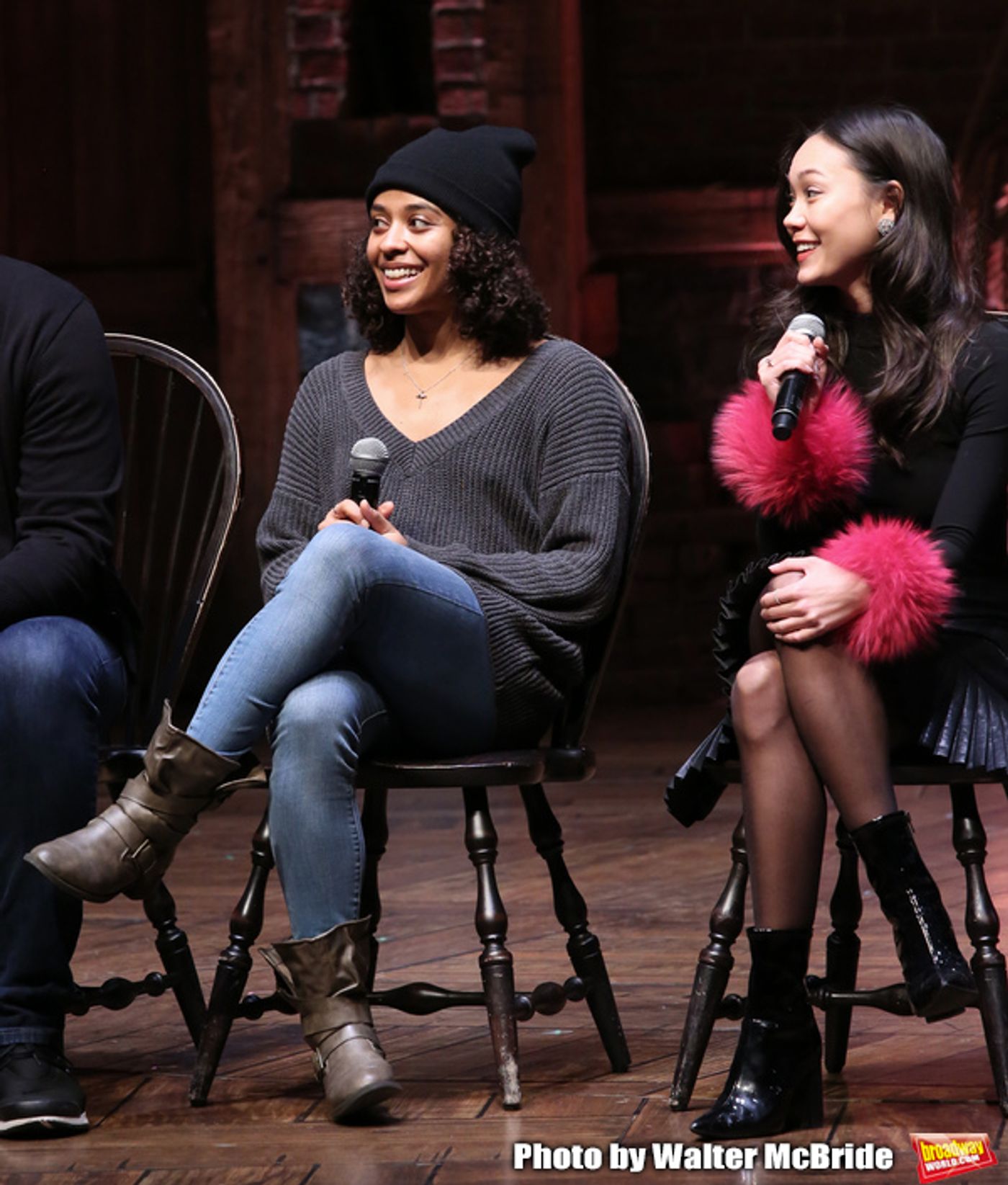Photo Coverage: Backstage At The Latest eduHAM and Cast Q&A Photo Coverage: Backstage At The Latest eduHAM and Cast Q&A Image