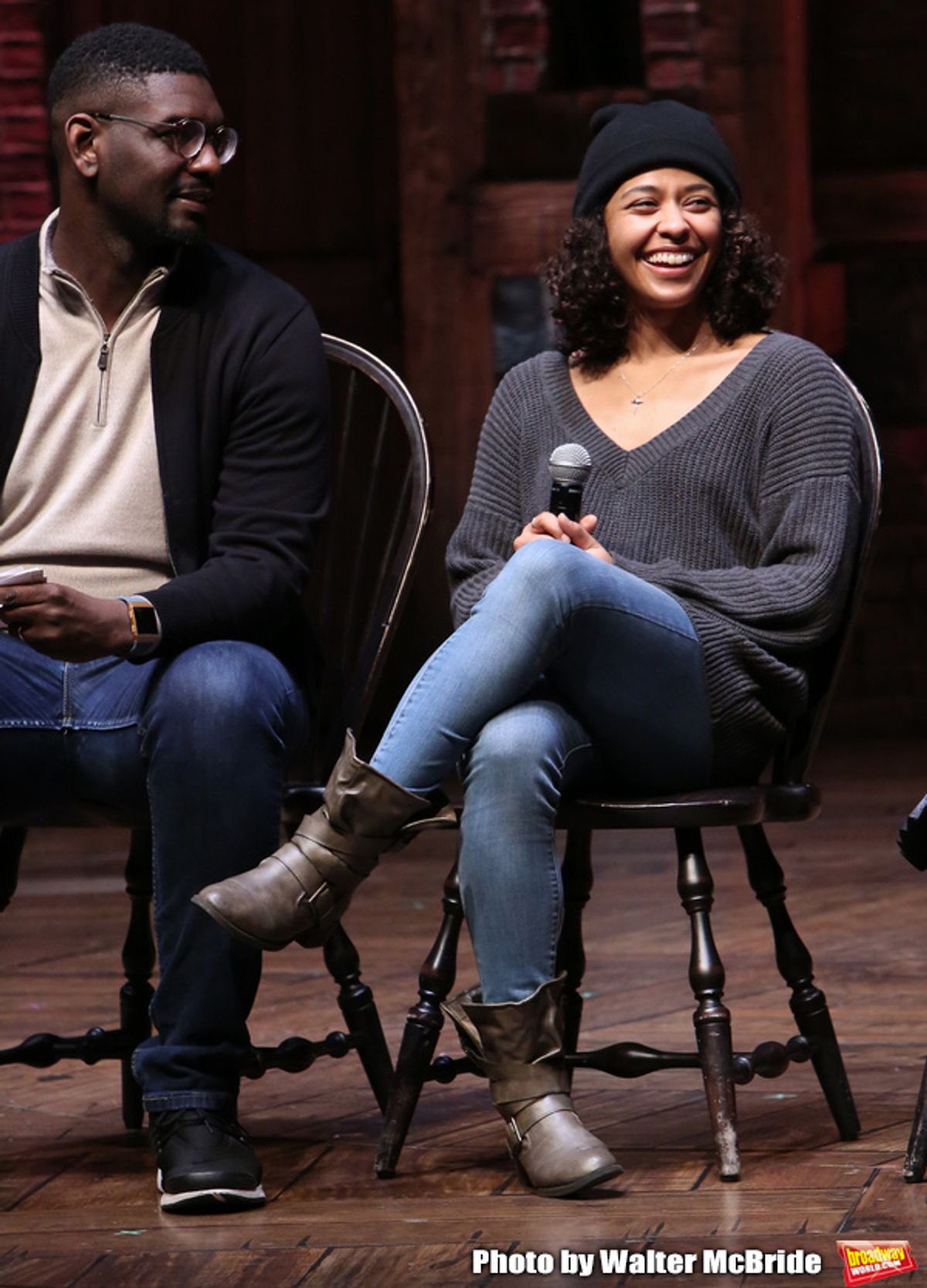 Carvens Lissaint and Sasha Hollinger  at 