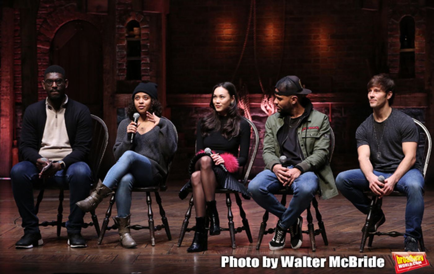 Photo Coverage: Backstage At The Latest eduHAM and Cast Q&A Photo Coverage: Backstage At The Latest eduHAM and Cast Q&A Image