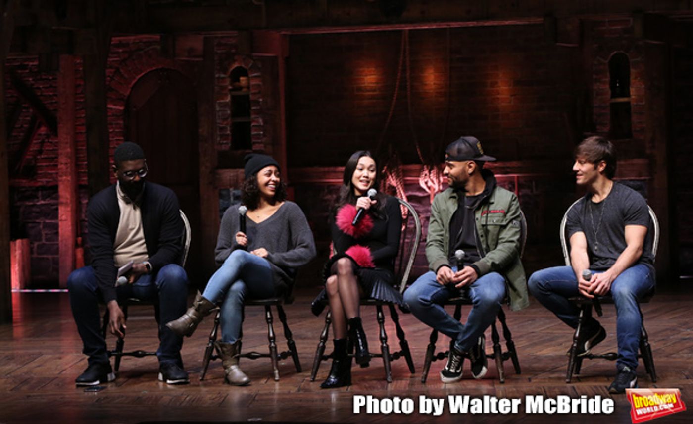 Photo Coverage: Backstage At The Latest eduHAM and Cast Q&A Photo Coverage: Backstage At The Latest eduHAM and Cast Q&A Image