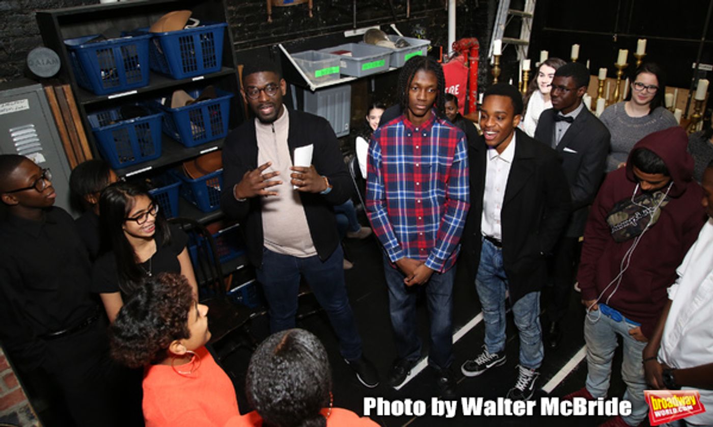 Photo Coverage: Backstage At The Latest eduHAM and Cast Q&A Photo Coverage: Backstage At The Latest eduHAM and Cast Q&A Image