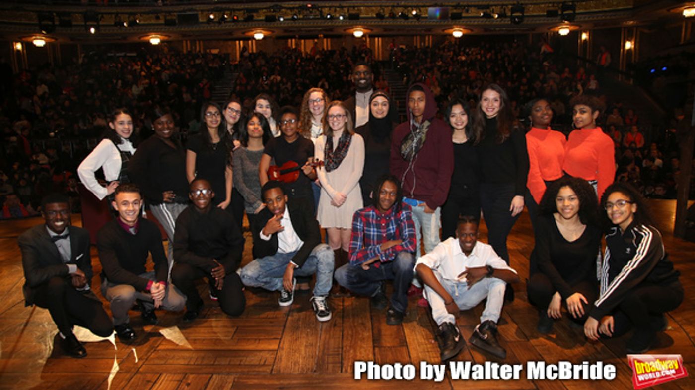 Photo Coverage: Backstage At The Latest eduHAM and Cast Q&A Photo Coverage: Backstage At The Latest eduHAM and Cast Q&A Image