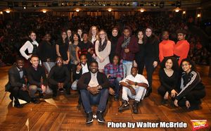 Carvens Lissaint with High School Student Performers @ BroadwayWorld Carvens Lissaint with High School Student Performers Photo