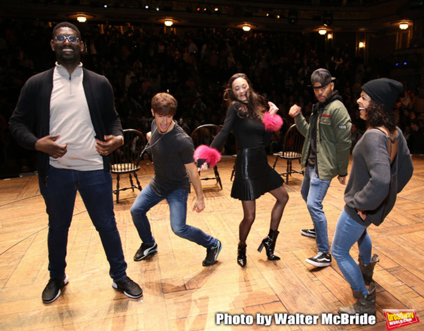 Photo Coverage: Backstage At The Latest eduHAM and Cast Q&A Photo Coverage: Backstage At The Latest eduHAM and Cast Q&A Image