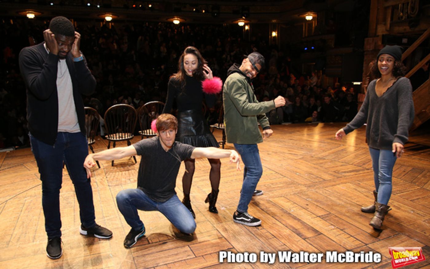 Photo Coverage: Backstage At The Latest eduHAM and Cast Q&A Photo Coverage: Backstage At The Latest eduHAM and Cast Q&A Image