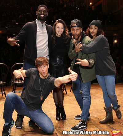 Carvens Lissaint, Thayne Jasperson, Sabrina Imamura, Terrance Spencer and Sasha Holli Photo