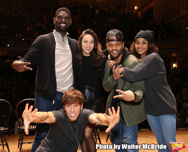 Carvens Lissaint, Thayne Jasperson, Sabrina Imamura, Terrance Spencer and Sasha Holli Photo