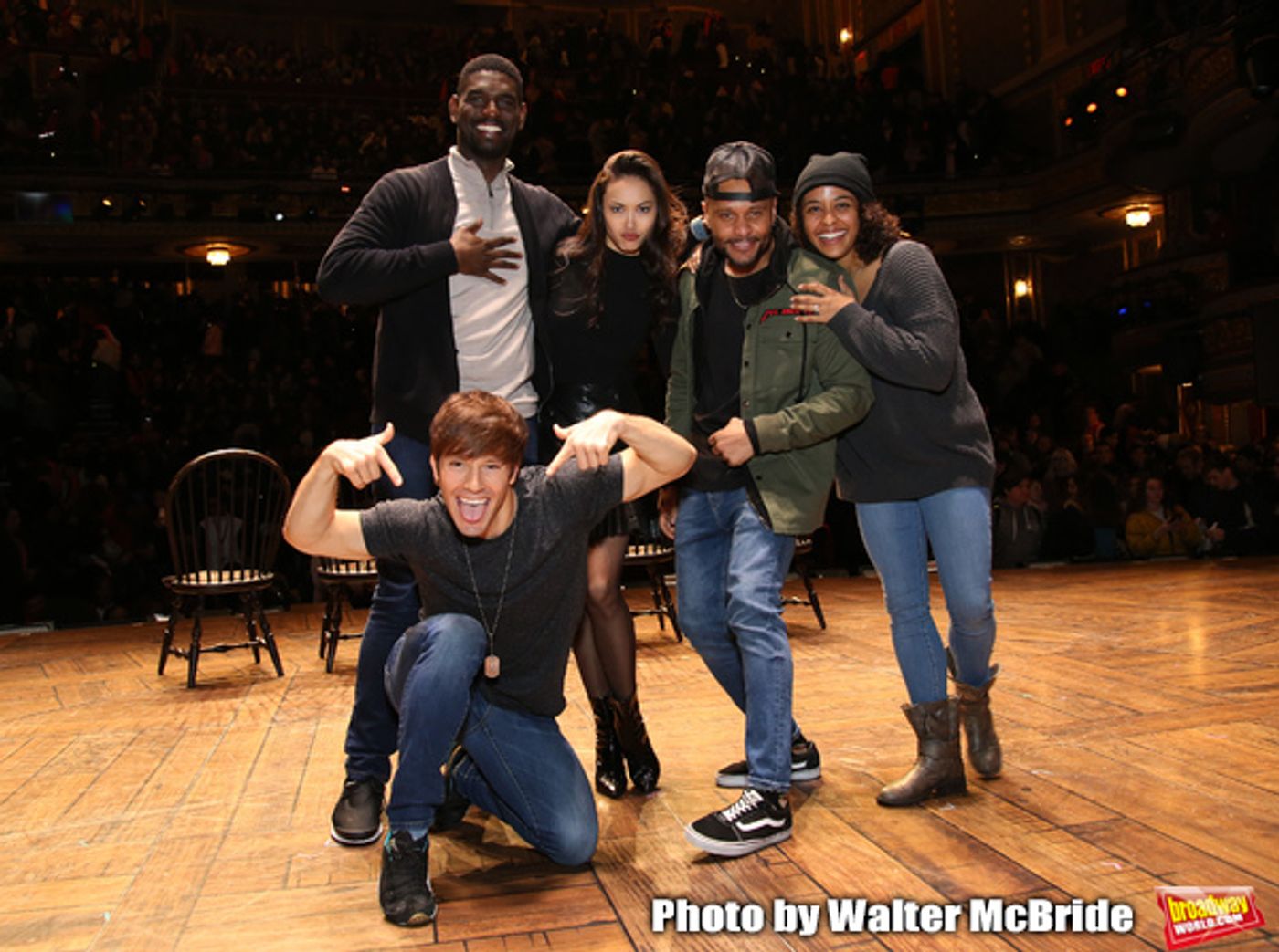 Photo Coverage: Backstage At The Latest eduHAM and Cast Q&A Photo Coverage: Backstage At The Latest eduHAM and Cast Q&A Image