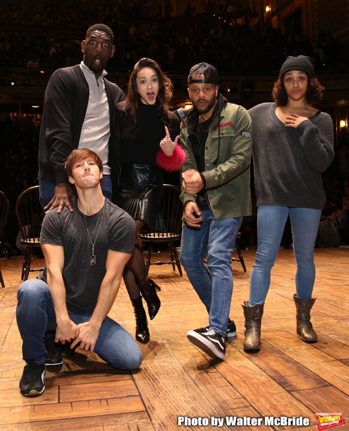 Carvens Lissaint, Thayne Jasperson, Sabrina Imamura, Terrance Spencer and Sasha Hollinger  at 