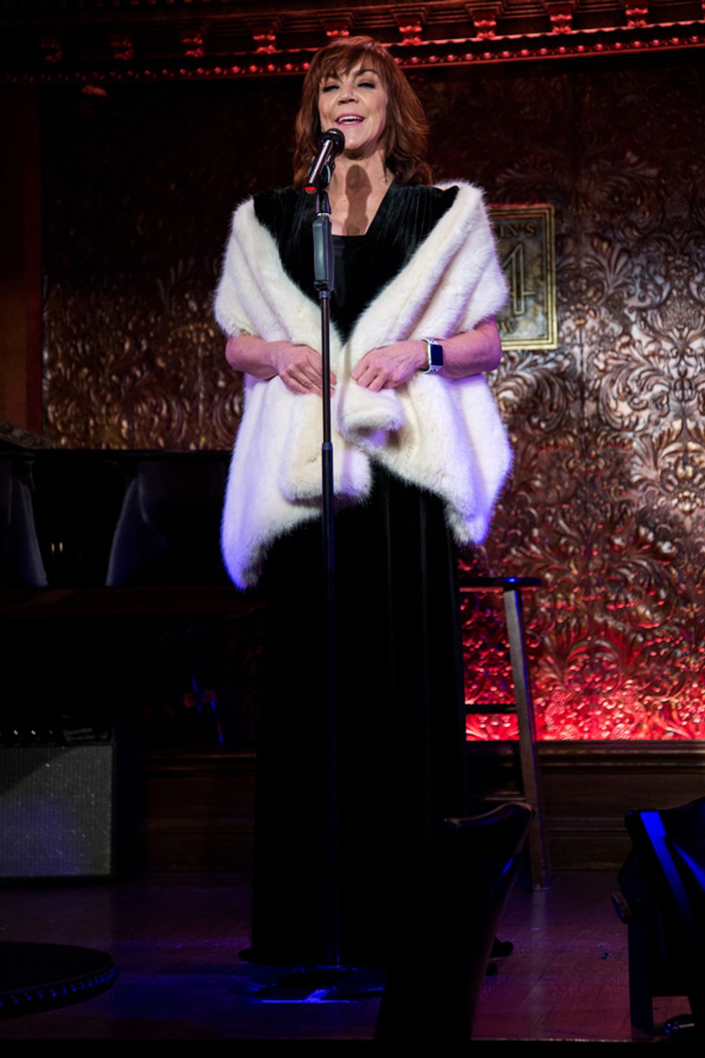 Photo Coverage: Charles Busch, Norm Lewis & Andrea McArdle Are Getting Ready for the Holidays at Feinstein's/54 Below!  Image