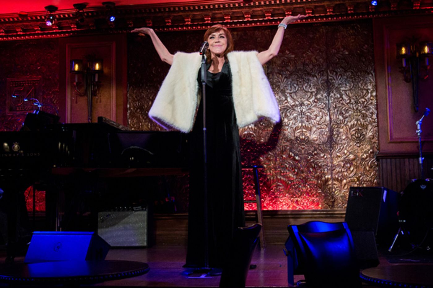 Photo Coverage: Charles Busch, Norm Lewis & Andrea McArdle Are Getting Ready for the Holidays at Feinstein's/54 Below!  Image