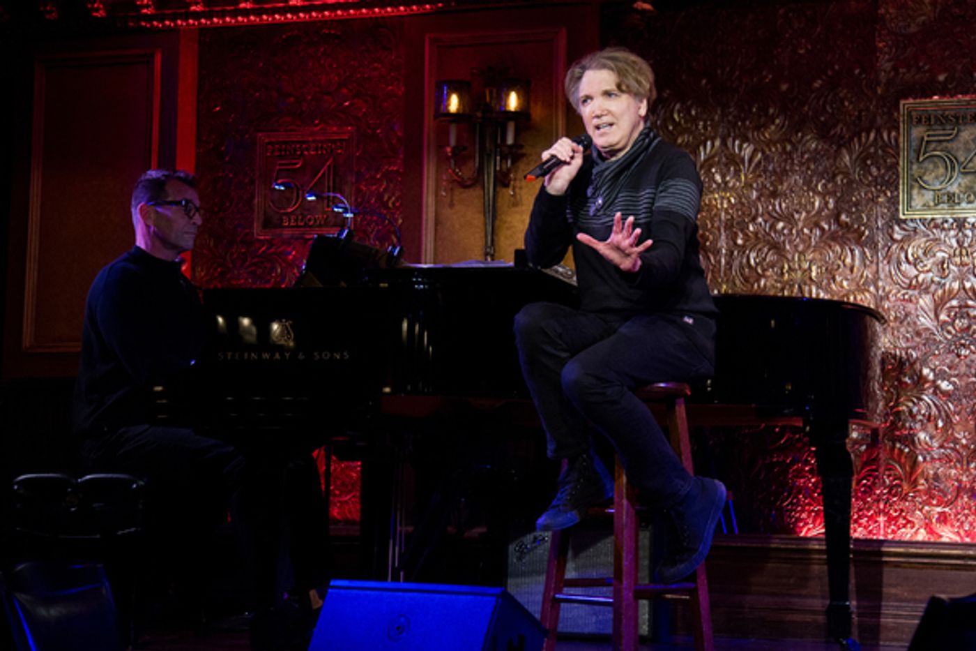 Photo Coverage: Charles Busch, Norm Lewis & Andrea McArdle Are Getting Ready for the Holidays at Feinstein's/54 Below!  Image