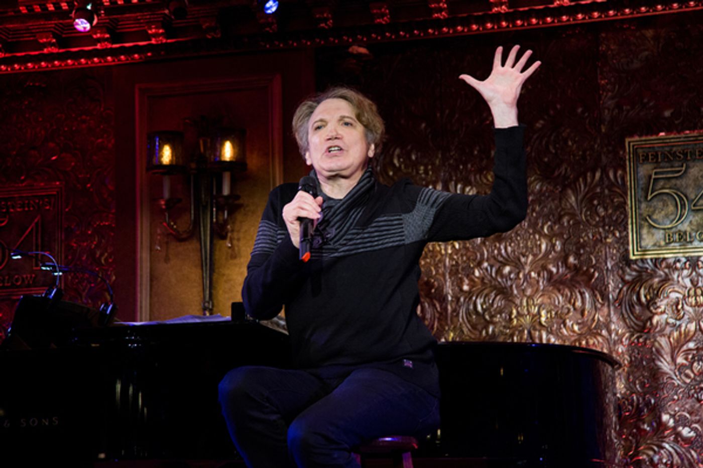 Photo Coverage: Charles Busch, Norm Lewis & Andrea McArdle Are Getting Ready for the Holidays at Feinstein's/54 Below!  Image