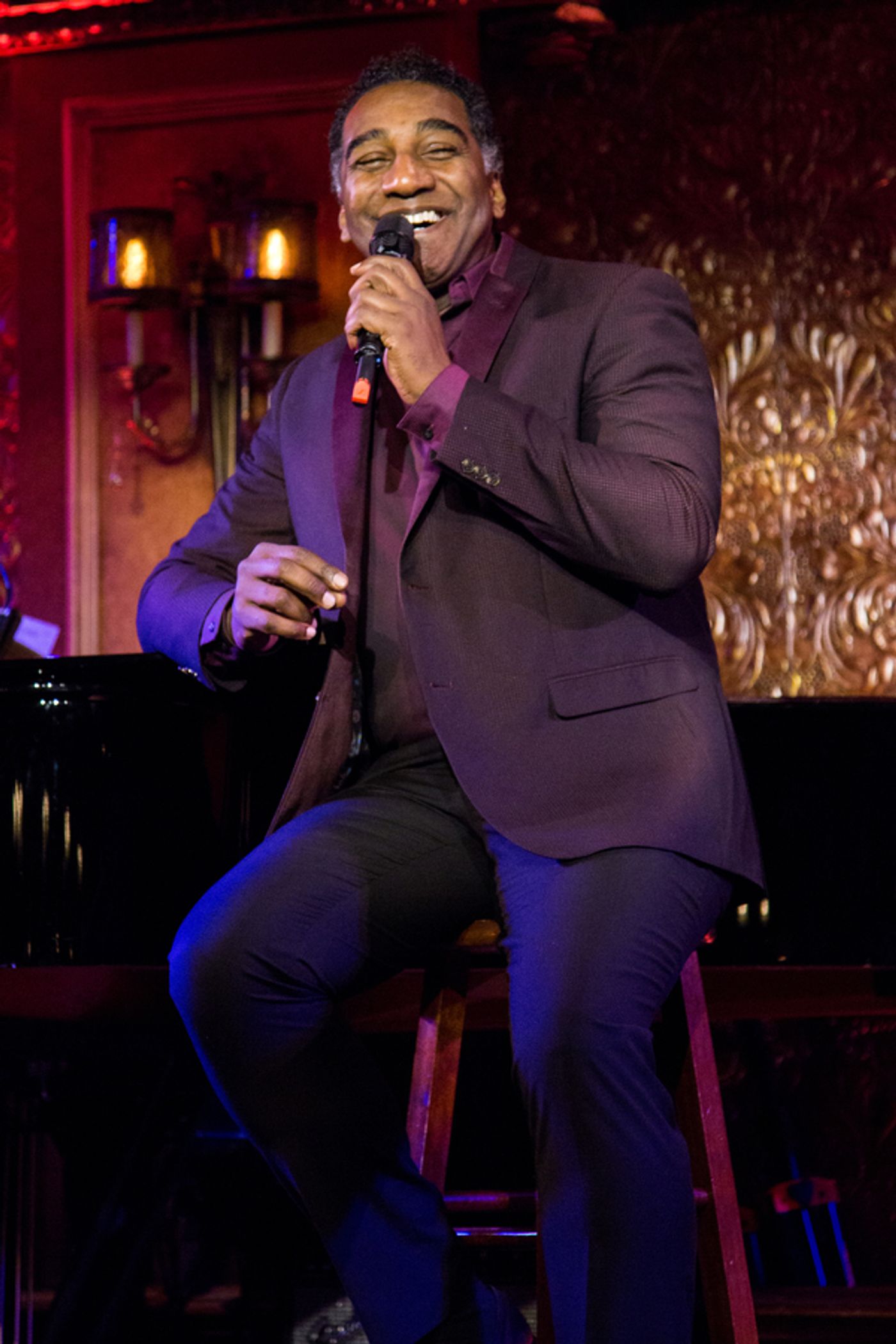 Photo Coverage: Charles Busch, Norm Lewis & Andrea McArdle Are Getting Ready for the Holidays at Feinstein's/54 Below!  Image
