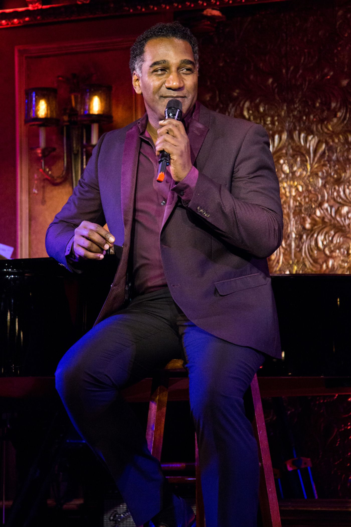Photo Coverage: Charles Busch, Norm Lewis & Andrea McArdle Are Getting Ready for the Holidays at Feinstein's/54 Below!  Image
