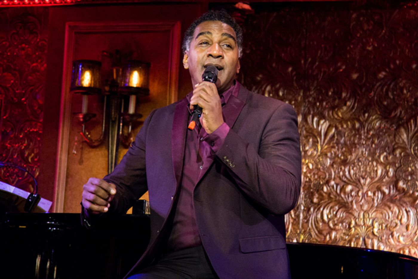 Photo Coverage: Charles Busch, Norm Lewis & Andrea McArdle Are Getting Ready for the Holidays at Feinstein's/54 Below!  Image