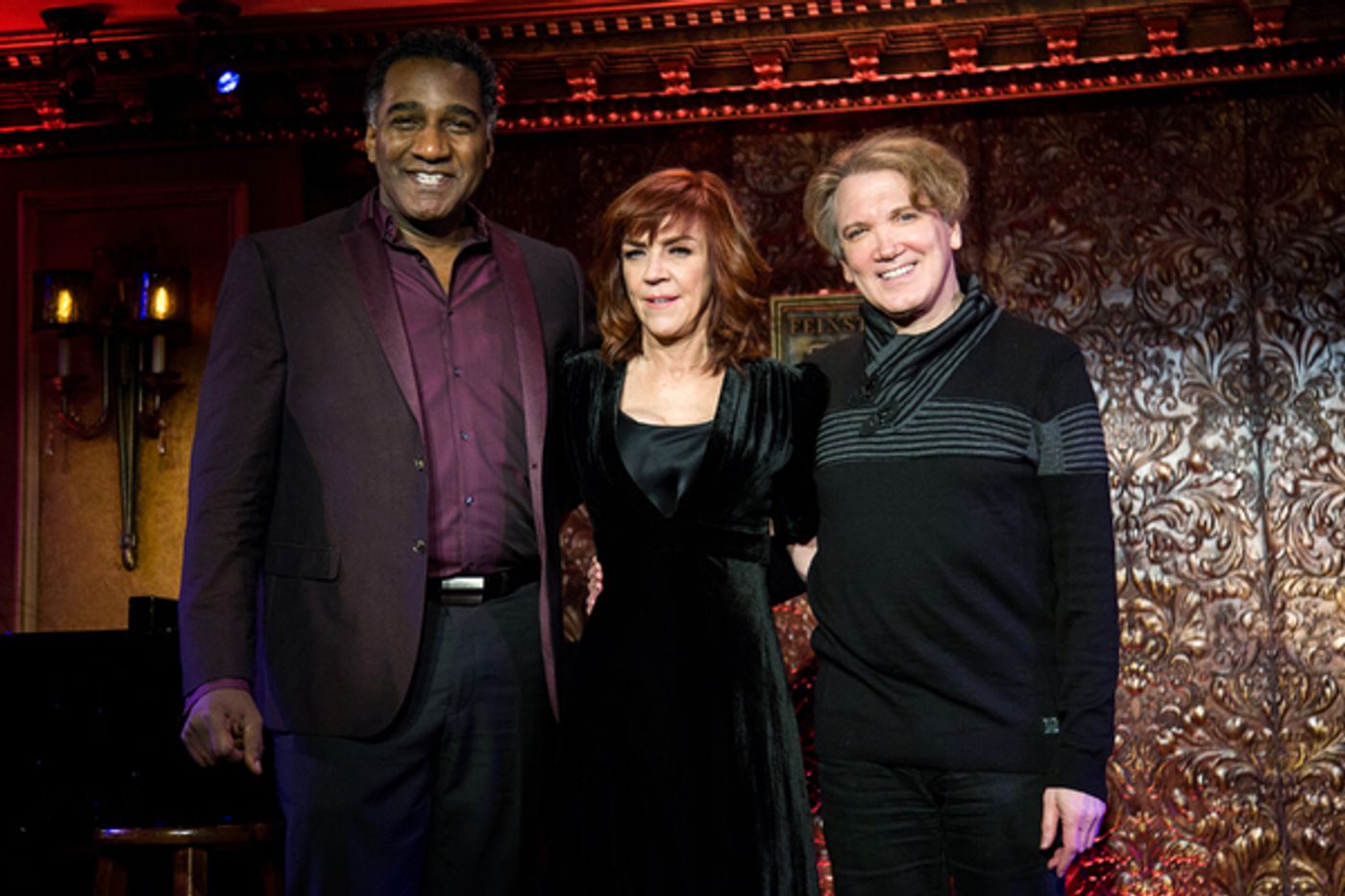 Photo Coverage: Charles Busch, Norm Lewis & Andrea McArdle Are Getting Ready for the Holidays at Feinstein's/54 Below!  Image