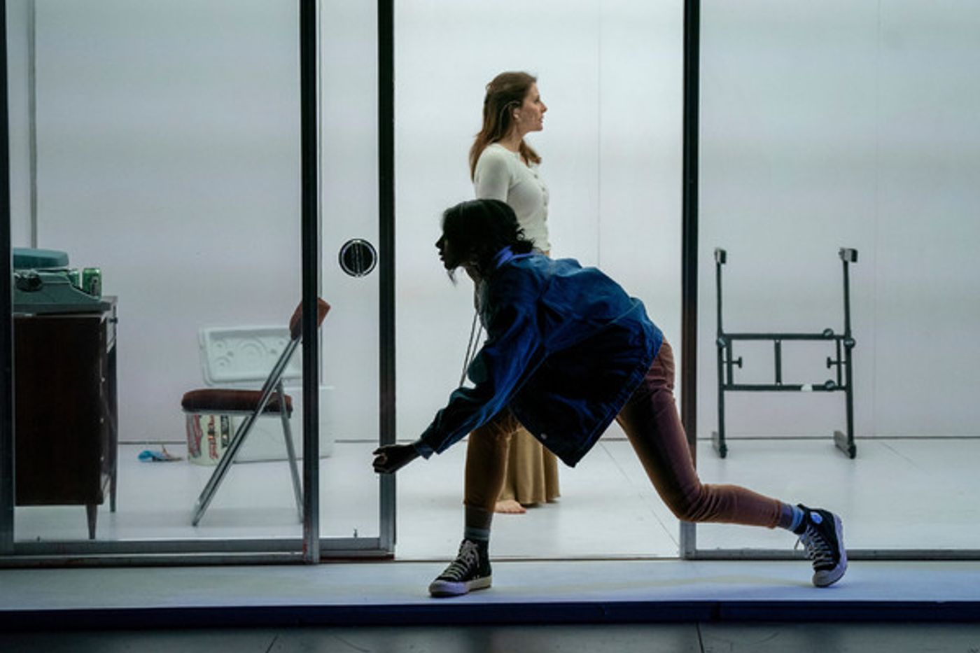 Review: THE WHITE ALBUM, Joan Didion's Essays Onstage at BAM, Ponders the Predicaments of Generations Past and Present Review: THE WHITE ALBUM, Joan Didion's Essays Onstage at BAM, Ponders the Predicaments of Generations Past and Present Image