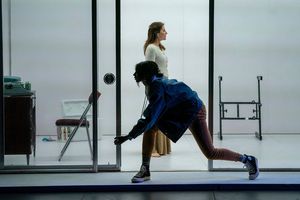 Mia Barron and Micaela Taylor in a scene from "The White Album" by Joan Didion created by Lars Jan/ Early Morning Opera at the BAM Harvey Theater on November 28, 2018, part of the BAM Next Wave Festival.
Performed by and created with Mia Barron- lead perf @ BroadwayWorld Mia Barron and Micaela Taylor in a scene from "The White Album" by Joan Didion create Photo